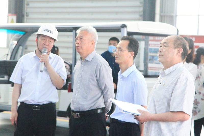 新乡市政协副主席张文慧一行莅临河南ag九游会j9集团智能产业园调研